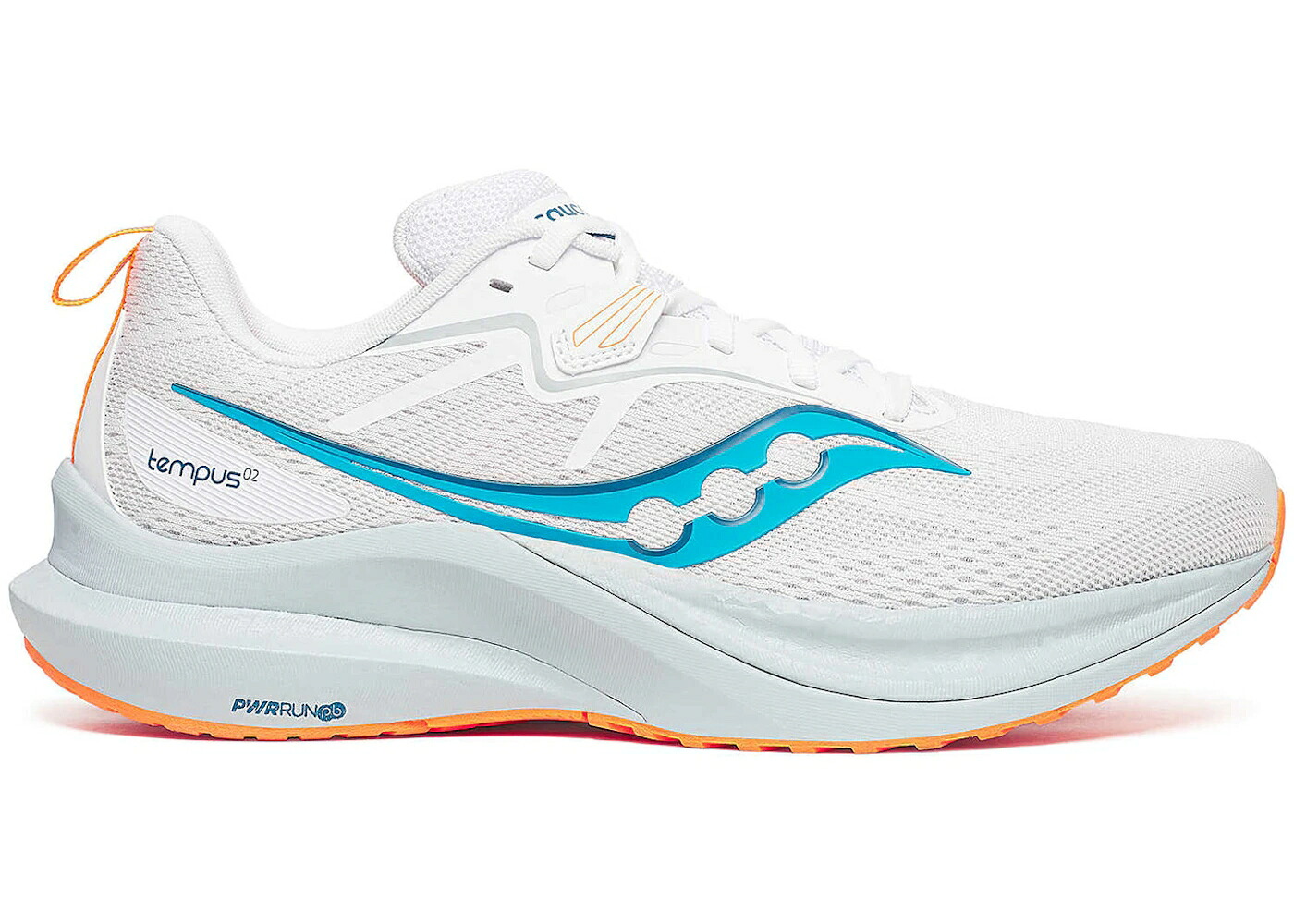 サッカニー 白色 ホワイト スニーカー メンズ SAUCONY TEMPUS 2 WHITE VIZIBLUE / WHITE VIZIBLUE