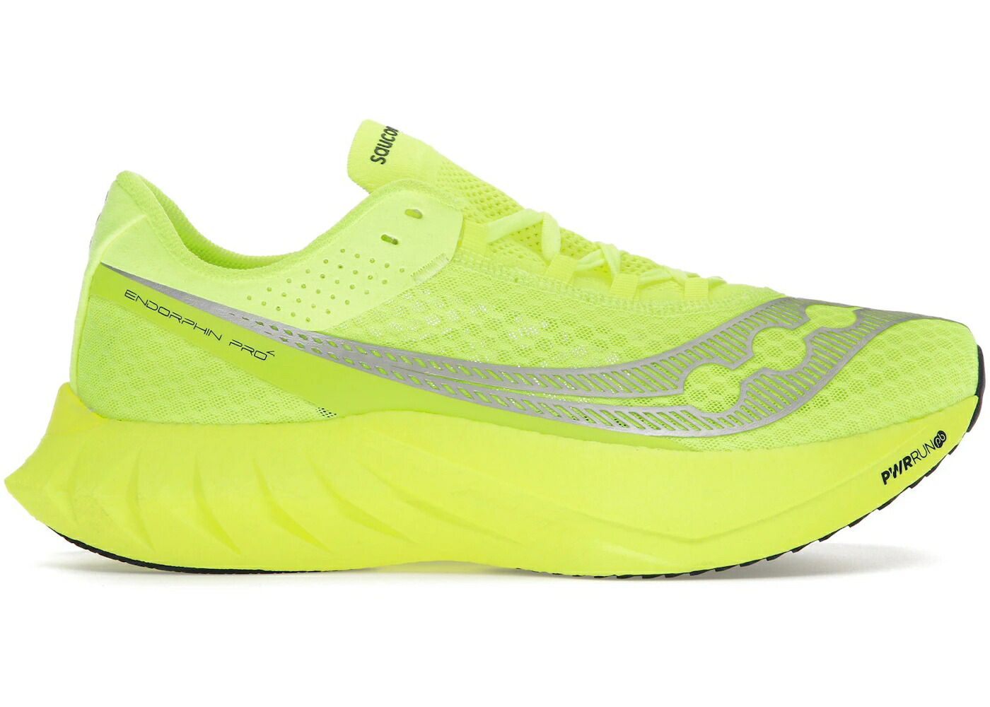 サッカニー 労働者階級 しろがね色 しろがね色 スニーカー メンズ SAUCONY ENDORPHIN PRO 4 CITRON / CITRON SILVER