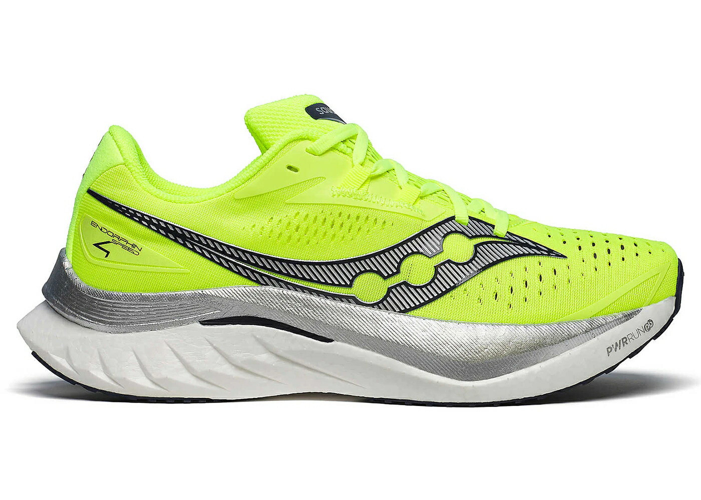 サッカニー スピード 紺色 ネイビー スニーカー メンズ SAUCONY ENDORPHIN SPEED 4 CITRON NAVY / CITRON NAVY