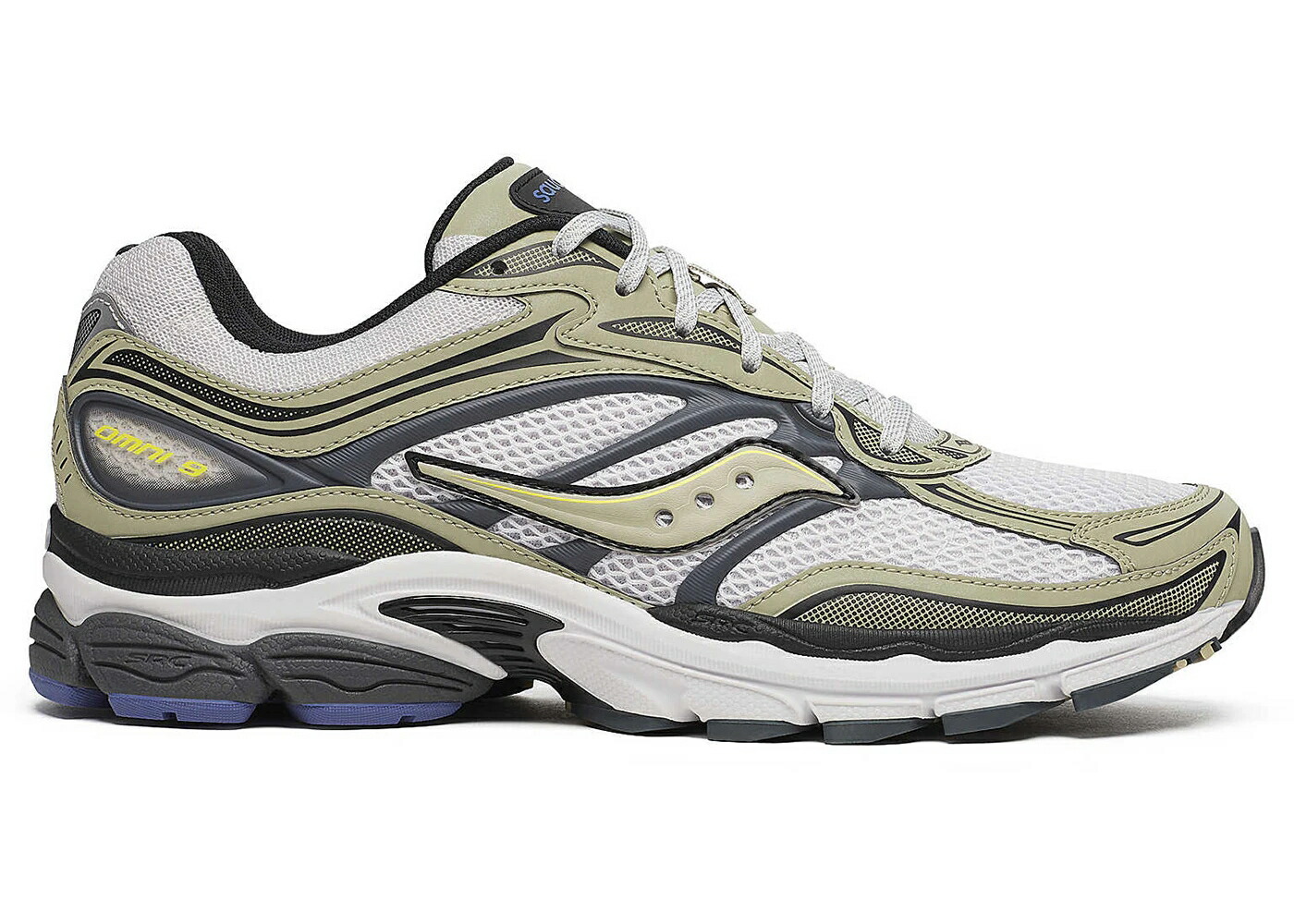 サッカニー 白色 ホワイト ゴールド スニーカー メンズ SAUCONY PROGRID OMNI 9 METALLIC WHITE GOLD / WHITE GOLD