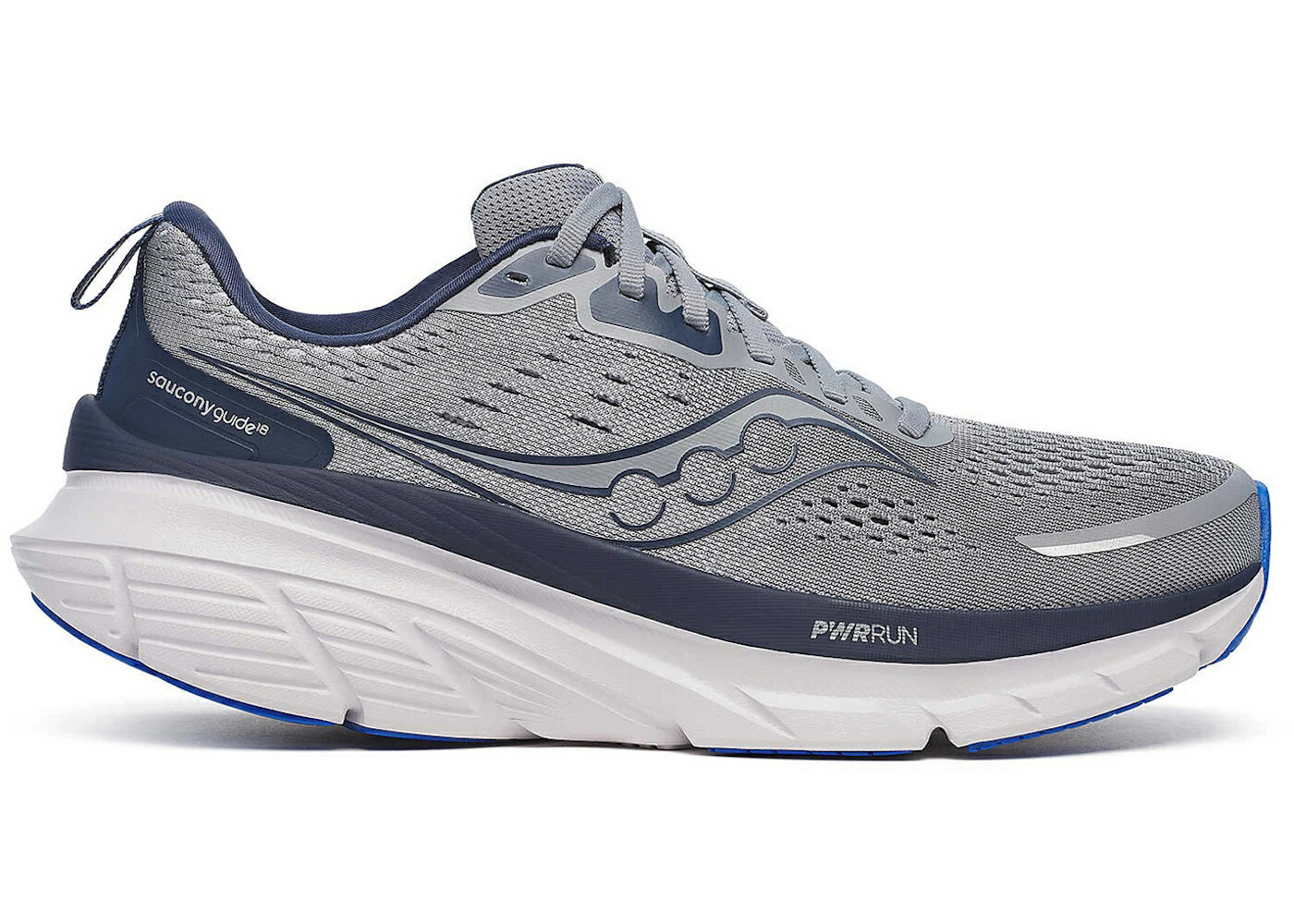 サッカニー 紺色 ネイビー スニーカー メンズ SAUCONY GUIDE 18 FLINT NAVY / FLINT NAVY