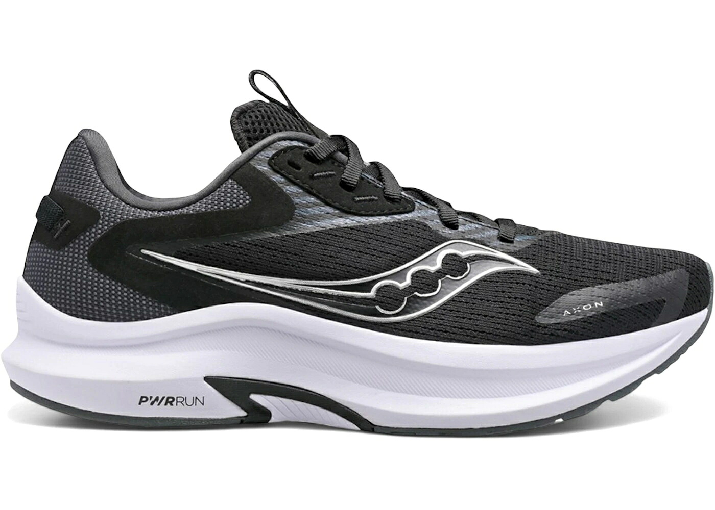 サッカニー 黒いこと 黒いこと 白いこと 白いこと スニーカー メンズ SAUCONY AXON 2 BLACK WHITE / BLACK WHITE