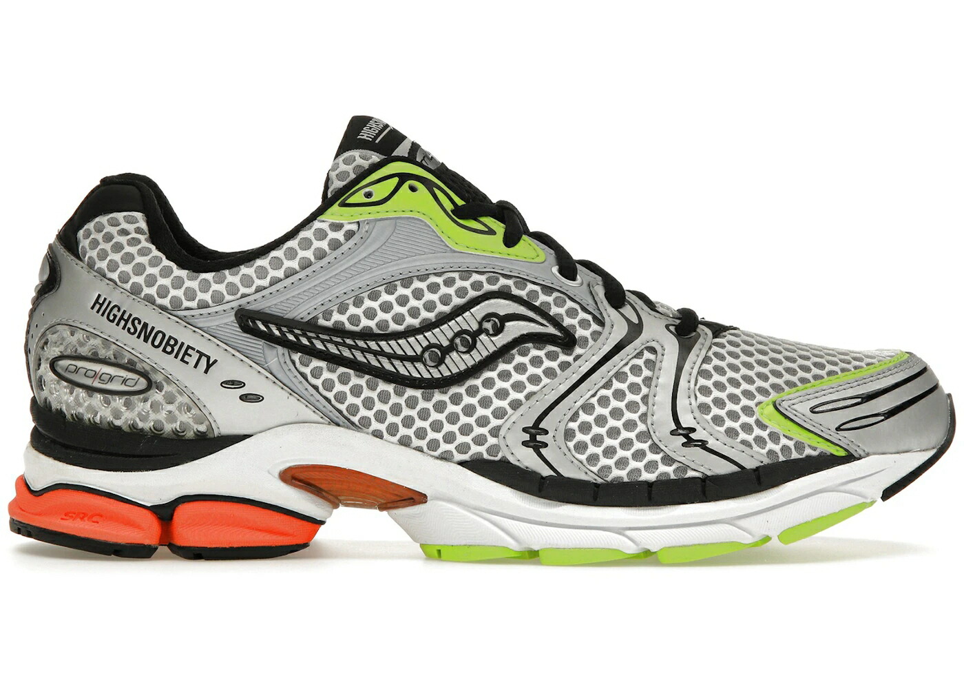 サッカニー 銀色 シルバー スニーカー メンズ SAUCONY PROGRID TRIUMPH 4 HIGHSNOBIETY SILVER / SILVER MULTI COLOR