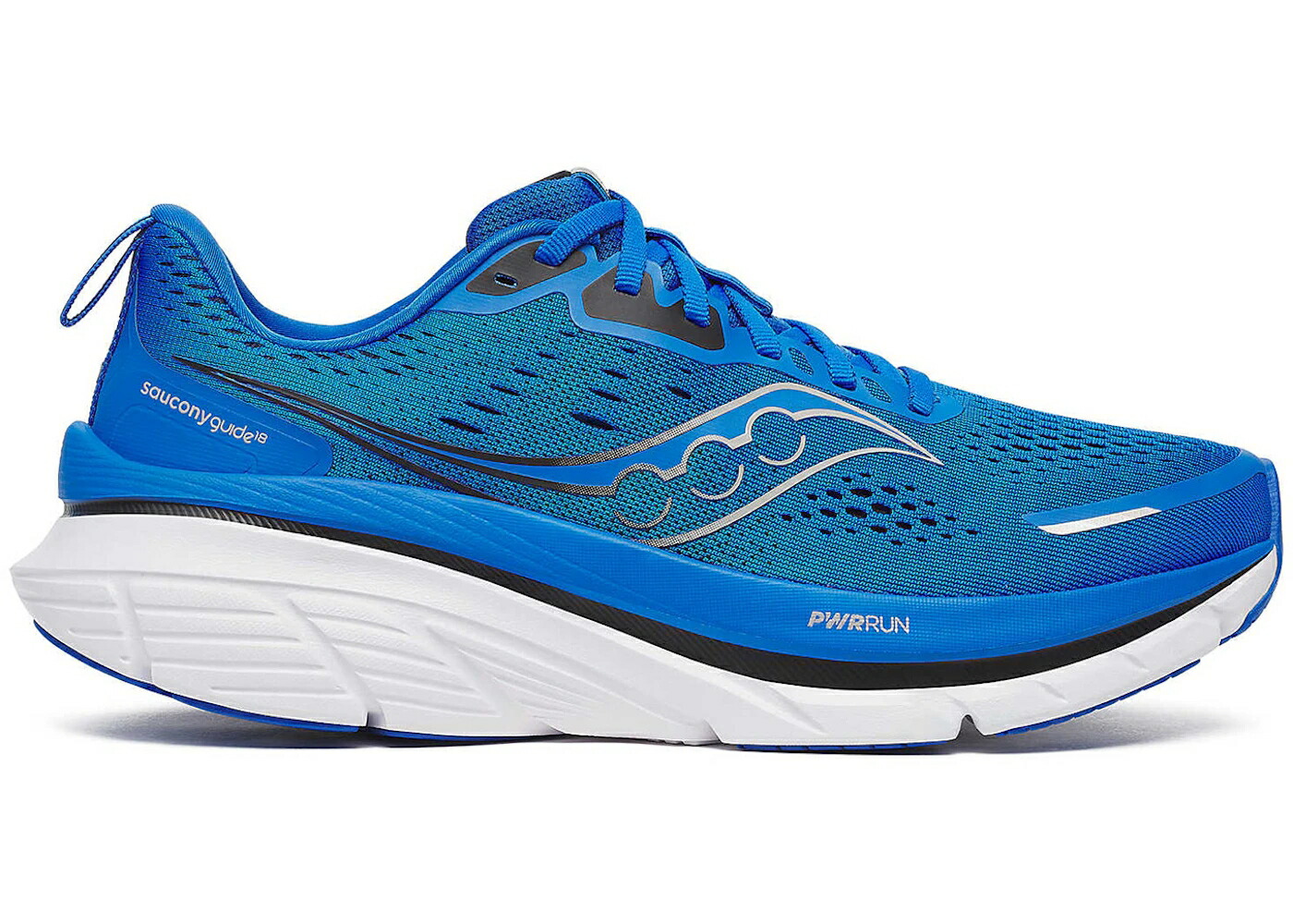 サッカニー 黒いこと 黒いこと スニーカー メンズ SAUCONY GUIDE 18 SKYDIVER BLACK / SKYDIVER BLACK