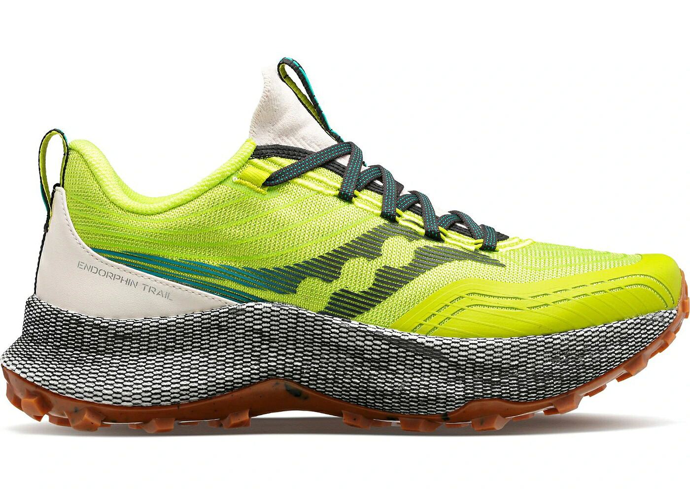サッカニー 合鴨柄 菩提樹 スニーカー メンズ SAUCONY ENDORPHIN TRAIL REFLECT CAMO LIME / REFLECT CAMO メンズ靴-靴-スニーカー