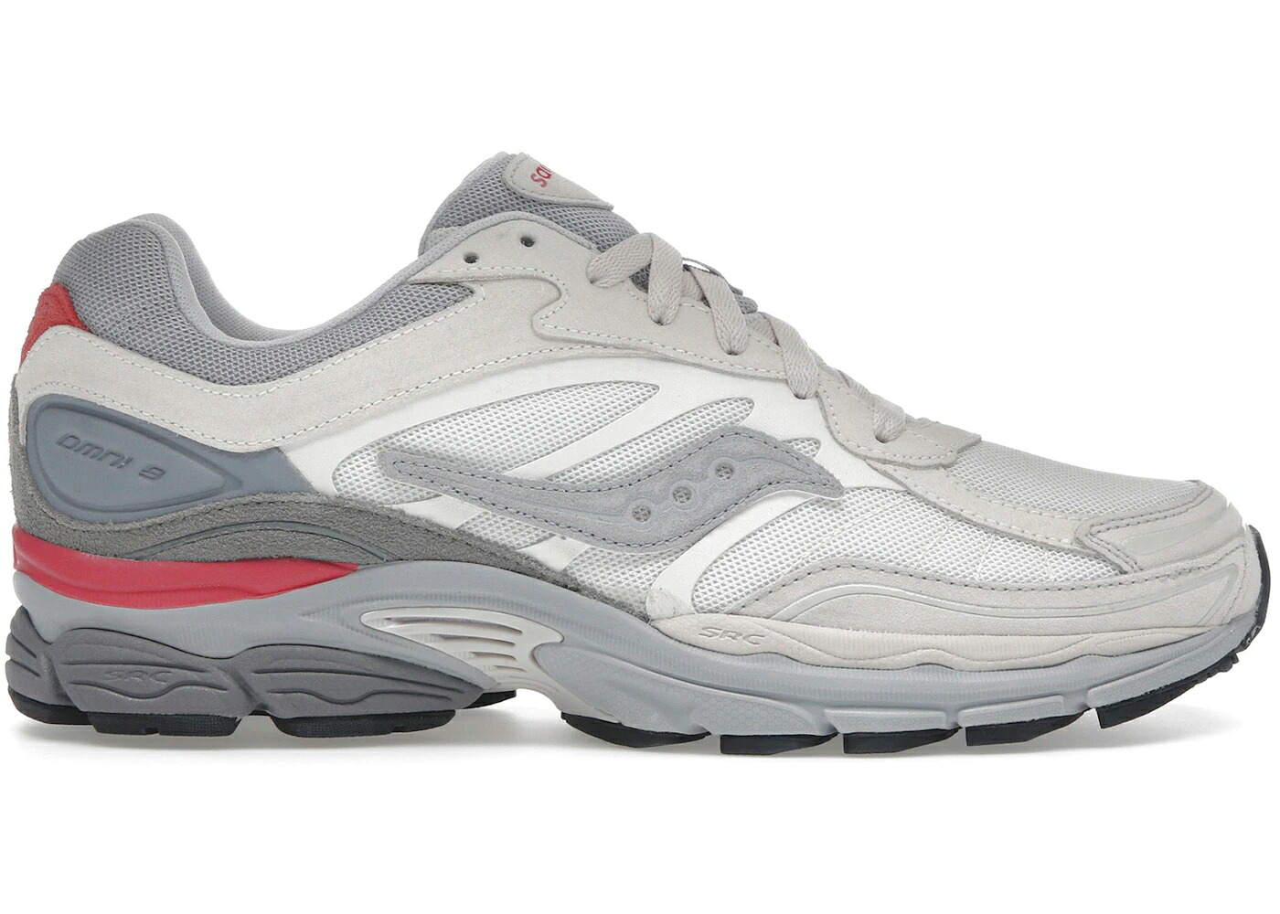 サッカニー 割り増し金 象牙色 薄墨色 薄墨色 サクラ色 スニーカー メンズ SAUCONY PROGRID OMNI 9 PREMIUM IVORY GREY PINK / IVORY GREY