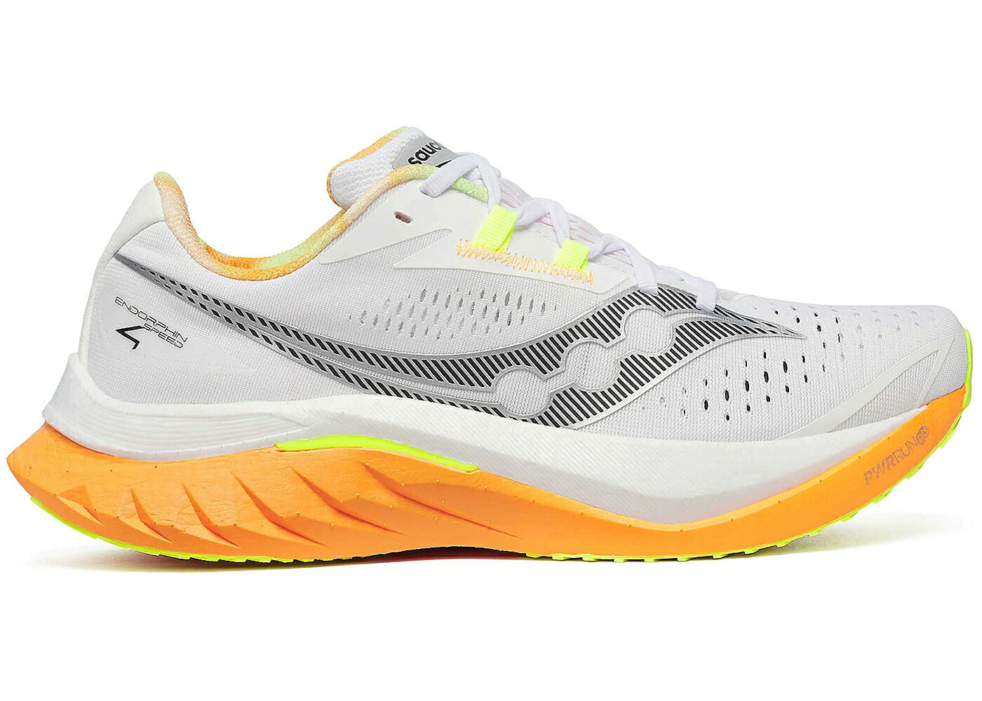 サッカニー 迅速さ 白いこと 白いこと スニーカー メンズ SAUCONY ENDORPHIN SPEED 4 WHITE PEEL / WHITE PEEL