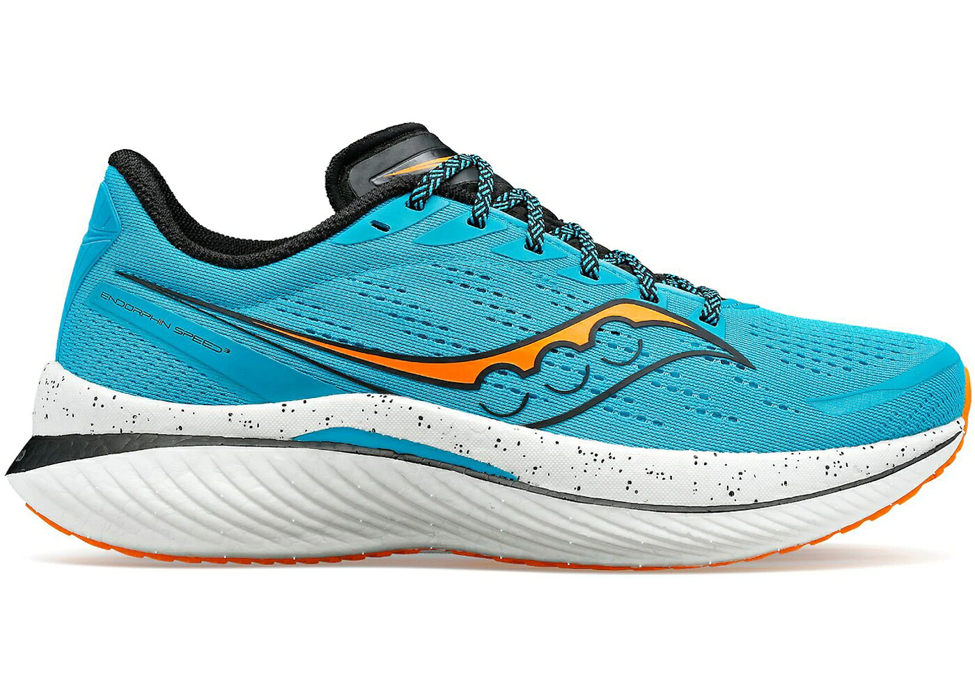 サッカニー スピード 黒色 ブラック スニーカー メンズ SAUCONY ENDORPHIN SPEED 3 AGAVE BLACK / AGAVE BLACK