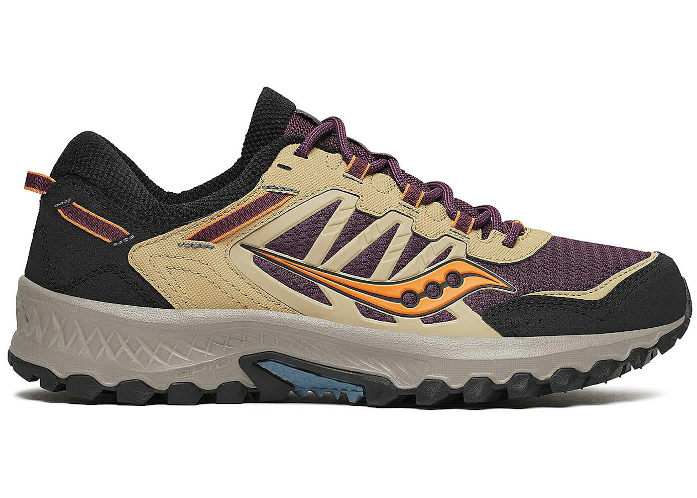 サッカニー 紫 パープル 橙 オレンジ色 スニーカー メンズ SAUCONY GRID PEAK PURPLE ORANGE / PURPLE ORANGE スニーカー-メンズ靴-靴
