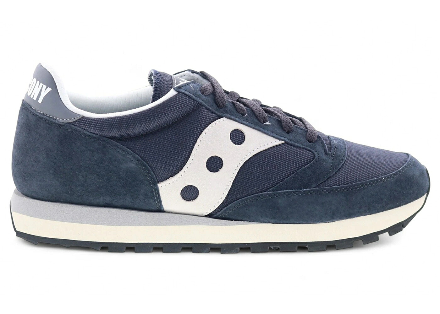 サッカニー ジャズ 紺色 ネイビー 灰色 グレー スニーカー メンズ SAUCONY JAZZ 81 NAVY GREY / NAVY GREY