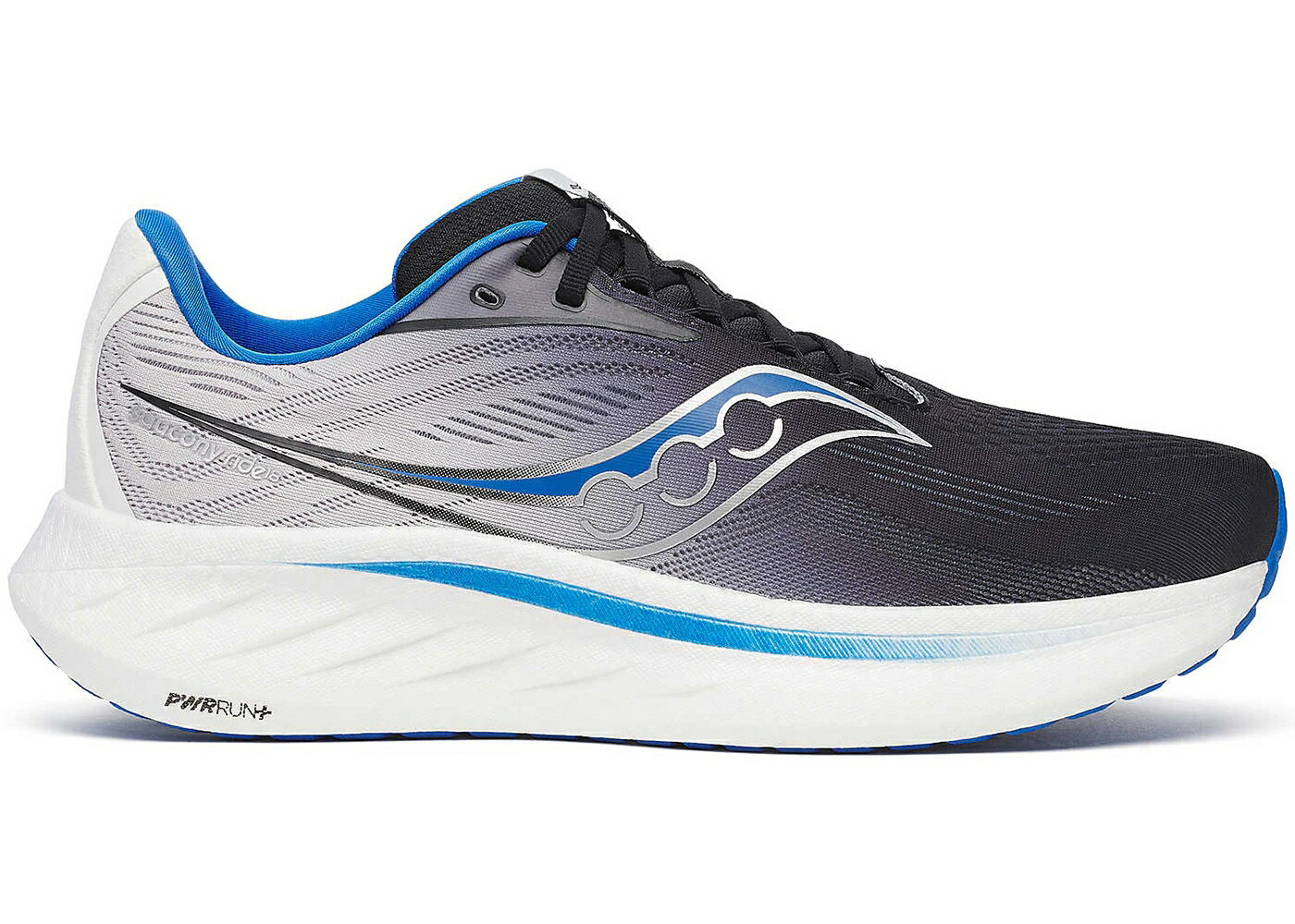 サッカニー 黒色 ブラック スニーカー メンズ SAUCONY RIDE 18 BLACK SKYDIVER / BLACK SKYDIVER 46,200円