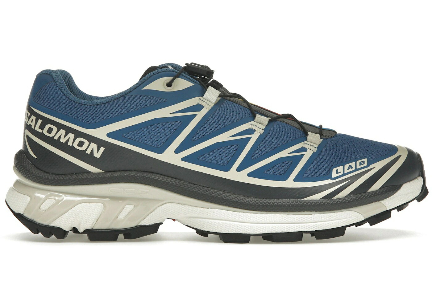 サロモン 青み 青色 スニーカー メンズ SALOMON XT-6 BLUE ALMOND MILK / BLUE ALMOND MILK ASPHALT