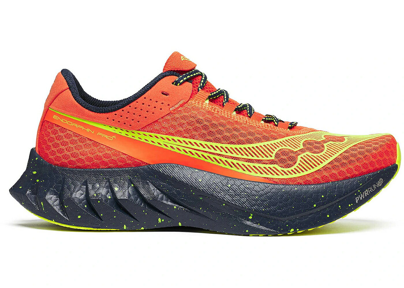 サッカニー 労働者階級 紺色 米国海軍 スニーカー メンズ SAUCONY ENDORPHIN PRO 4 SOLAR / PEPPER NAVY