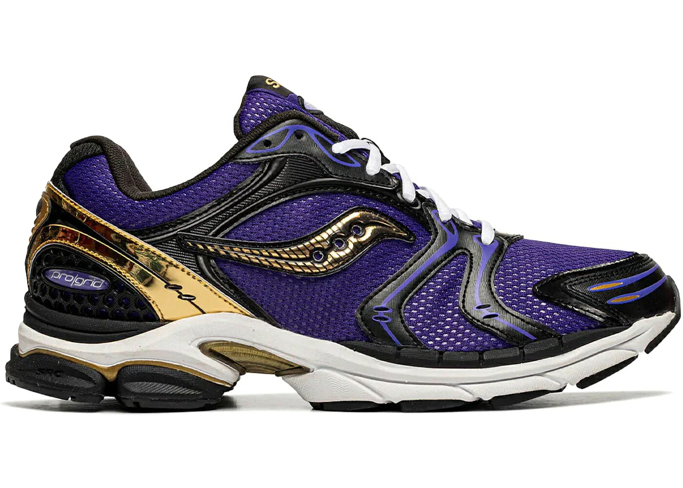 サッカニー レイカーズ 紫 パープル ゴールド スニーカー メンズ SAUCONY PROGRID TRIUMPH 4 CS LAKERS / PURPLE GOLD