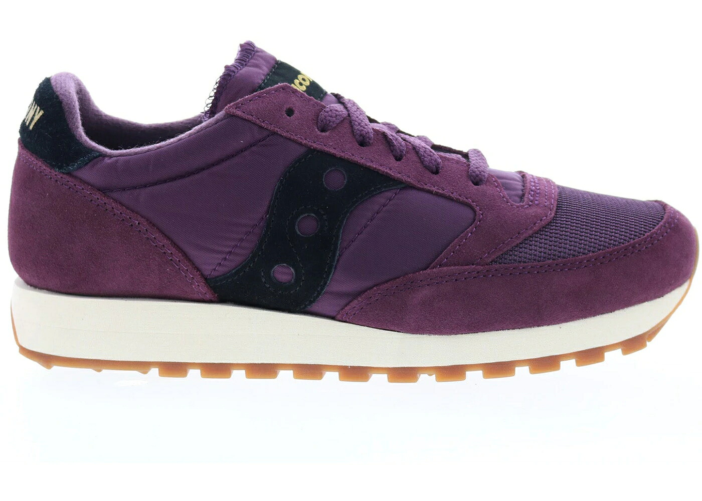 サッカニー ジャズ ビンテージ ヴィンテージ 紫 パープル 黒色 ブラック スニーカー メンズ SAUCONY JAZZ ORIGINAL VINTAGE PURPLE GUM / PURPLE BLACK GUM