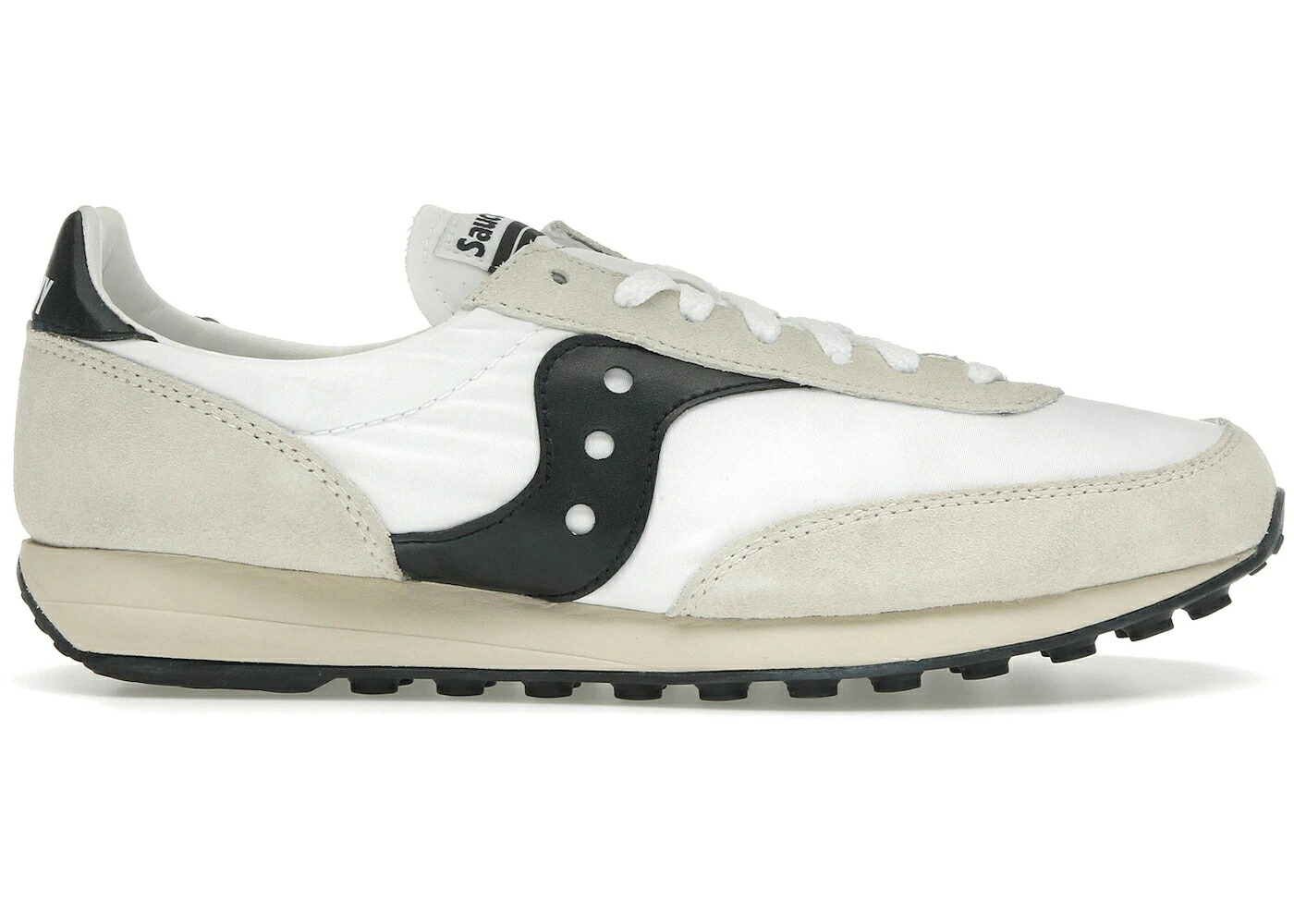 サッカニー トレーナー 白色 ホワイト 黒色 ブラック スニーカー メンズ SAUCONY TRAINER 80 WHITE BLACK / WHITE BLACK