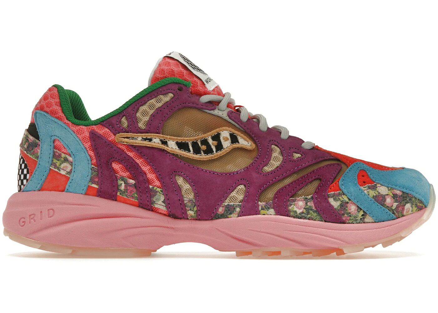 サッカニー スニーカー メンズ SAUCONY GRID AZURA 2000 JAE TIPS REMEMBER WHO FRONTED / MULTI MULTI