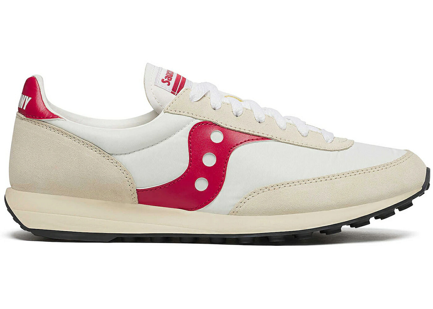サッカニー トレーナー 白色 ホワイト 赤 レッド スニーカー メンズ SAUCONY TRAINER 80 WHITE RED / WHITE RED