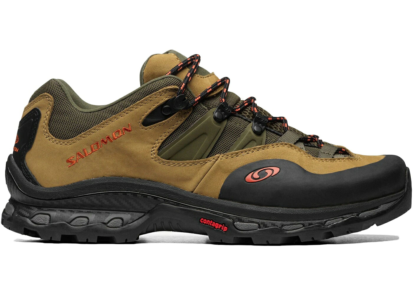 サロモン オリーブ ナイト 橙 オレンジ スニーカー メンズ SALOMON XT-QUEST 2 THE BROKEN ARM / CUMIN OLIVE NIGHT MECCA ORANGE｜スニケス 76,395円