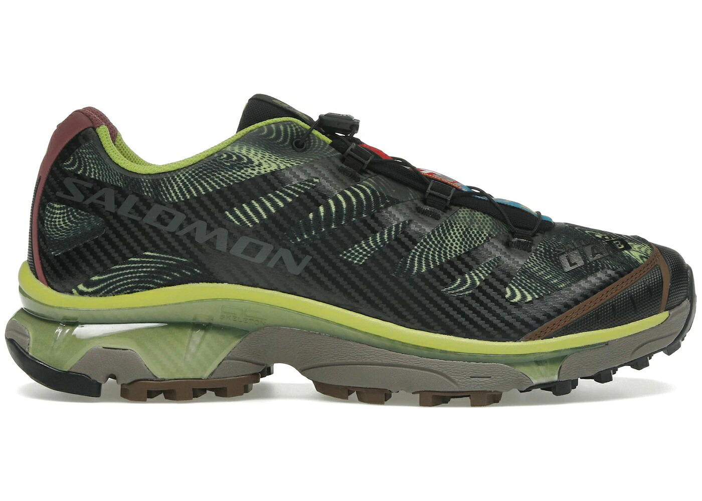 サロモン 黒いこと 黒いこと スニーカー メンズ SALOMON XT-4 OG RAVE AT DAWN BLACK DARK CITRON / BLACK DARK CITRON NOCTURNE