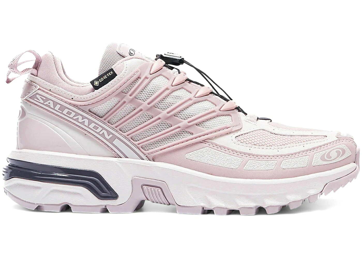 サロモン プロ ゴアテックス 灰色 グレー スニーカー メンズ SALOMON ACS PRO GORE-TEX CLOUD GREY LILAC ASH / CLOUD GREY LILAC ASH NINE IRON｜スニケス