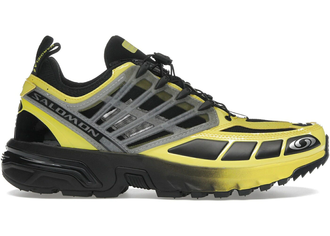 サロモン 労働者階級 黒いこと 黒いこと 黄味がかった 黄色 スニーカー メンズ SALOMON ACS PRO MM6 MAISON MARGIELA BLACK BLAZING YELLOW / BLACK BLAZING YELLOW FOOTWEAR