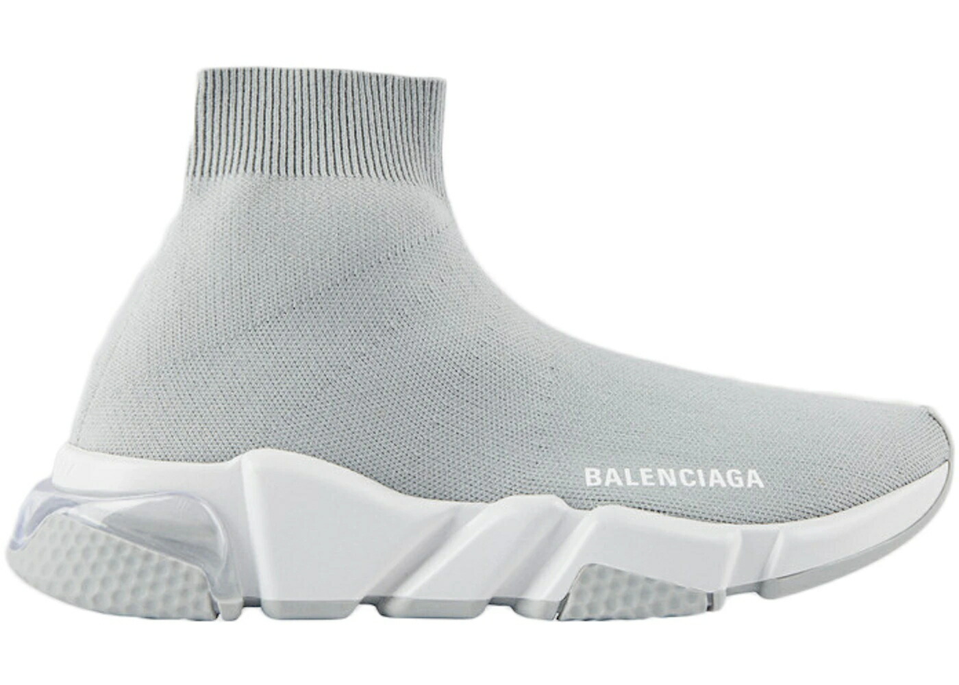 バレンシアガ スピード 灰色 グレー WOMEN'S スニーカー レディース BALENCIAGA SPEED CLEAR SOLE GREY (WOMEN'S) /