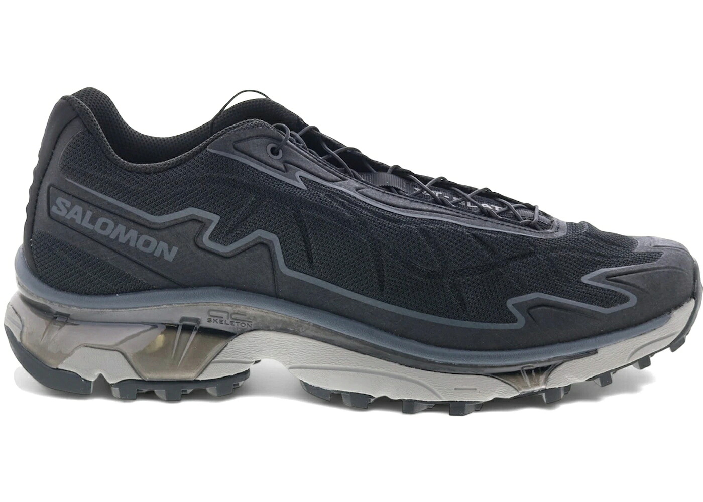 サロモン 黒いこと 黒いこと 薄墨色 薄墨色 スニーカー メンズ SALOMON XT-SLATE ADVANCED BLACK FROST GREY / BLACK EBONY FROST GREY