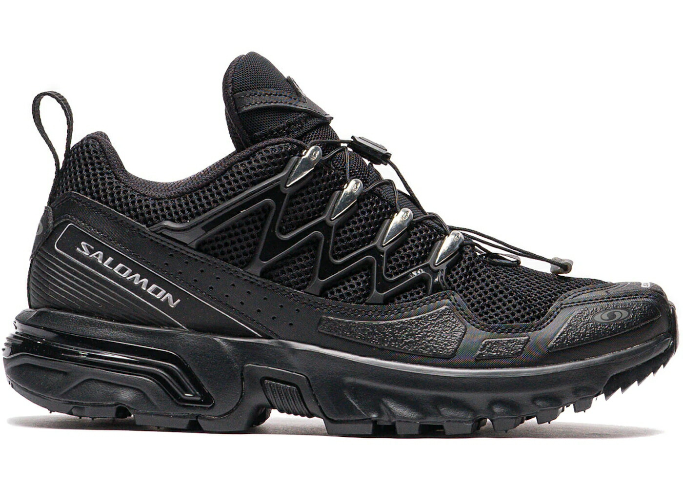 サロモン 黒色 ブラック 銀色 シルバー ACS+ スニーカー メンズ SALOMON OG BLACK FOOTWEAR SILVER / BLACK FOOTWEAR SILVER