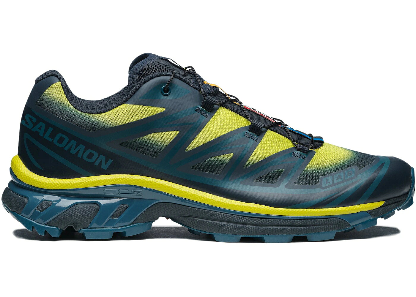 サロモン 炭素 菩提樹 発条 スニーカー メンズ SALOMON XT-6 SKYLINE CARBON SUNNY LIME / CARBON SUNNY LIME SULPHUR SPRING