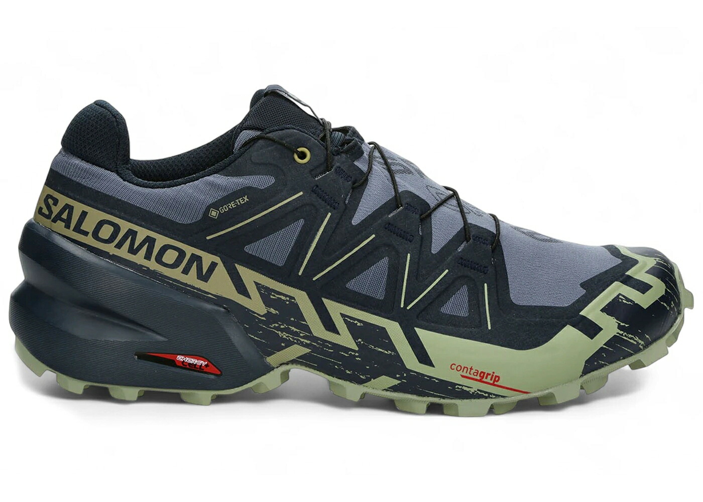 サロモン ゴアテックス 炭素 スニーカー メンズ SALOMON SPEEDCROSS 6 GORE-TEX GRISAILLE CARBON TEA / GRISAILLE CARBON TEA 靴-スニーカー-メンズ靴