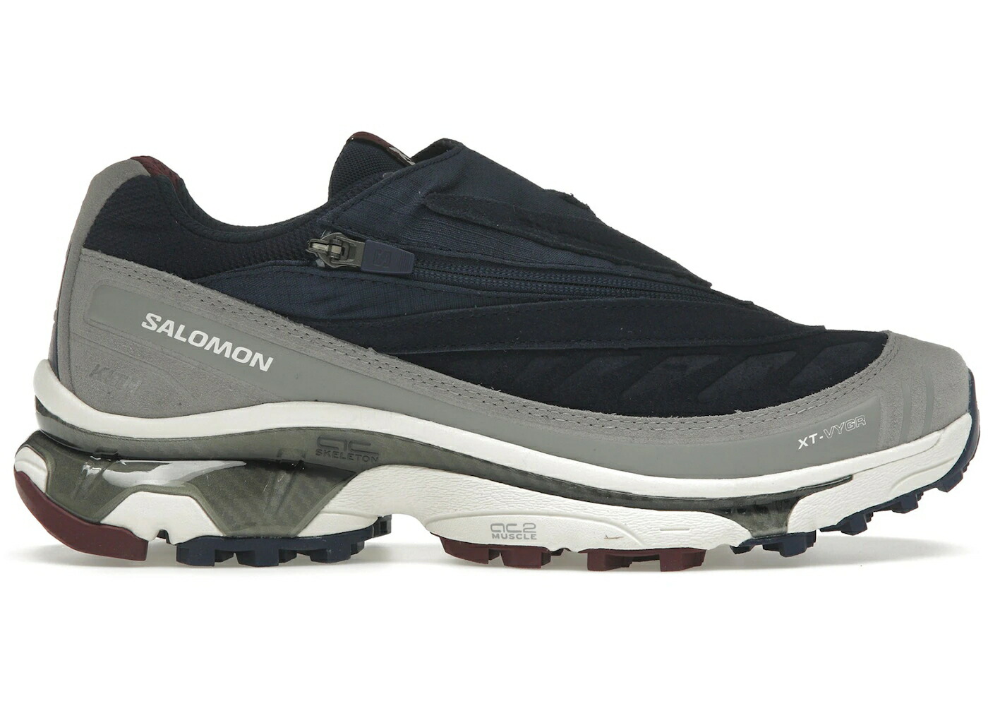 サロモン 青み 青色 スニーカー メンズ SALOMON XT-VOYAGER KITH MARITIME BLUE / MARITIME BLUE ALLOY TAWNY PORT