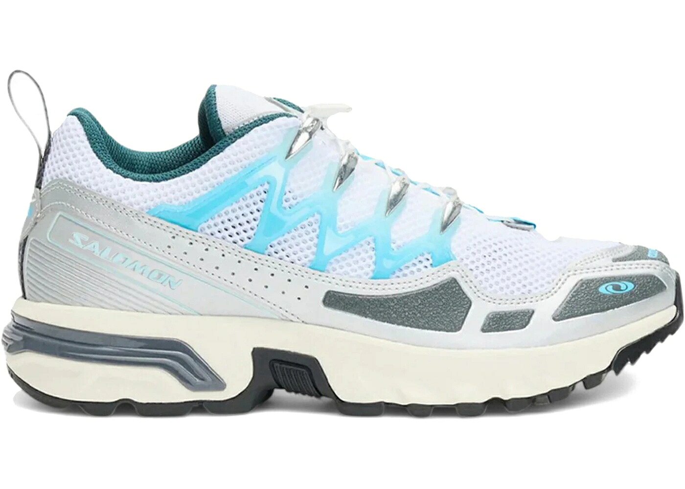 サロモン 白いこと 白いこと 青味 青み ACS+ スニーカー メンズ SALOMON OG WHITE BLUE / WHITE BLUE