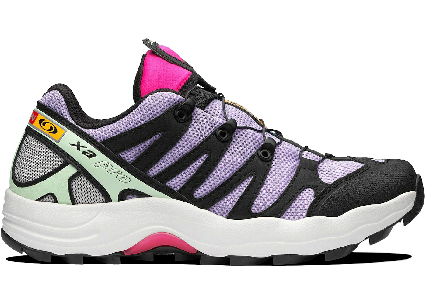 サロモン 労働者階級 黒いこと 黒いこと サクラ色 スニーカー ユニ一発やる SALOMON XA PRO 1 LAVENDER BLACK PINK / LAVENDER CHARLOCK PINK GLO メンズ