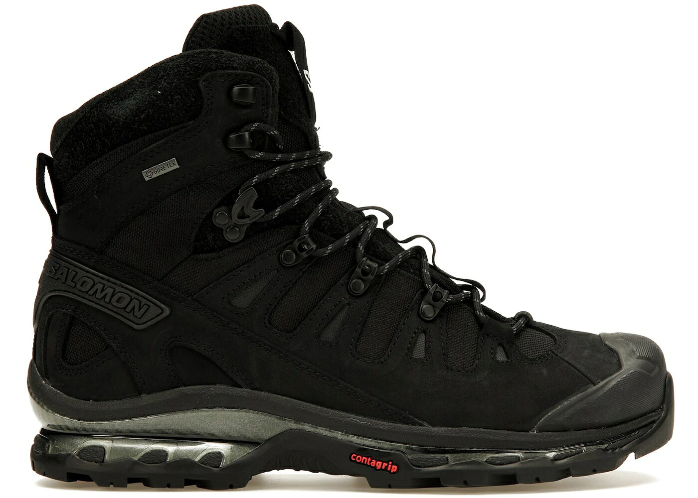 サロモン ゴアテックス 黒色 ブラック スニーカー ユニセックス SALOMON QUEST 3 4D GORE-TEX ADVANCED BLACK EBONY / BLACK EBONY BLACK メンズ
