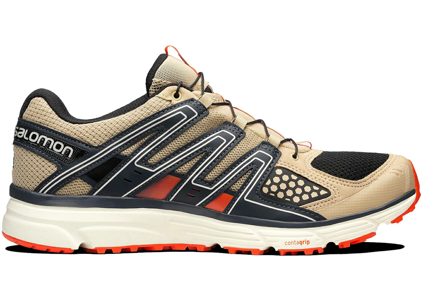 サロモン サファリ ベージュ 黒色 ブラック 橙 オレンジ 赤 レッド スニーカー ユニセックス SALOMON X-MISSION 3 SAFARI BEIGE BLACK ORANGE / SAFARI RED ORANGE INDIA INK メンズ
