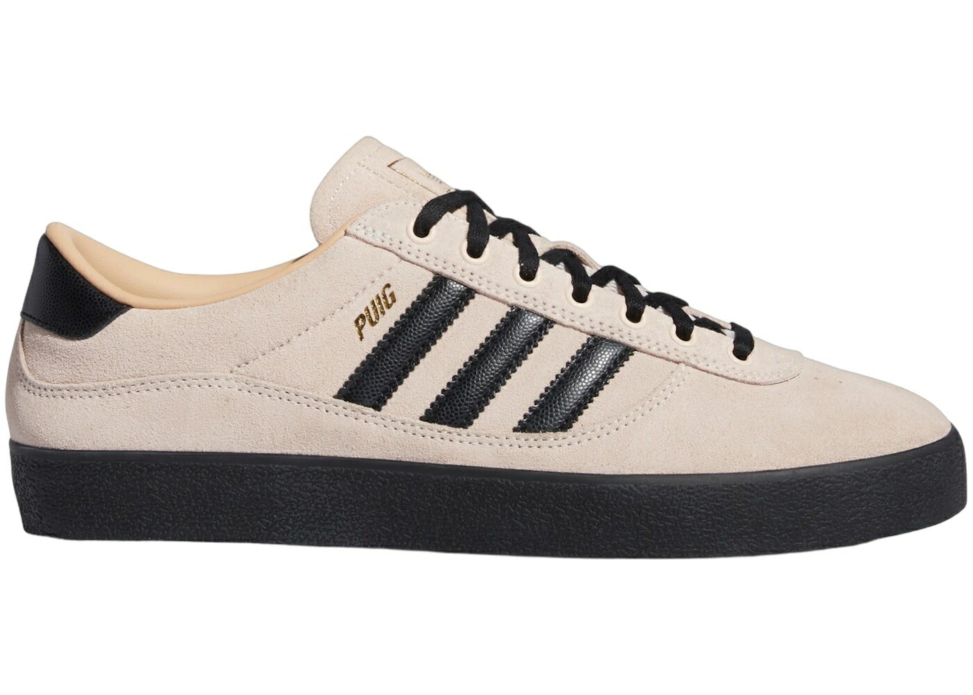 アディダス コア 黒色 ブラック 白色 ホワイト スニーカー メンズ ADIDAS PUIG INDOOR WONDER QUARTZ CORE BLACK CHALK WHITE / WONDER QUARTZ CORE BLACK CHALK
