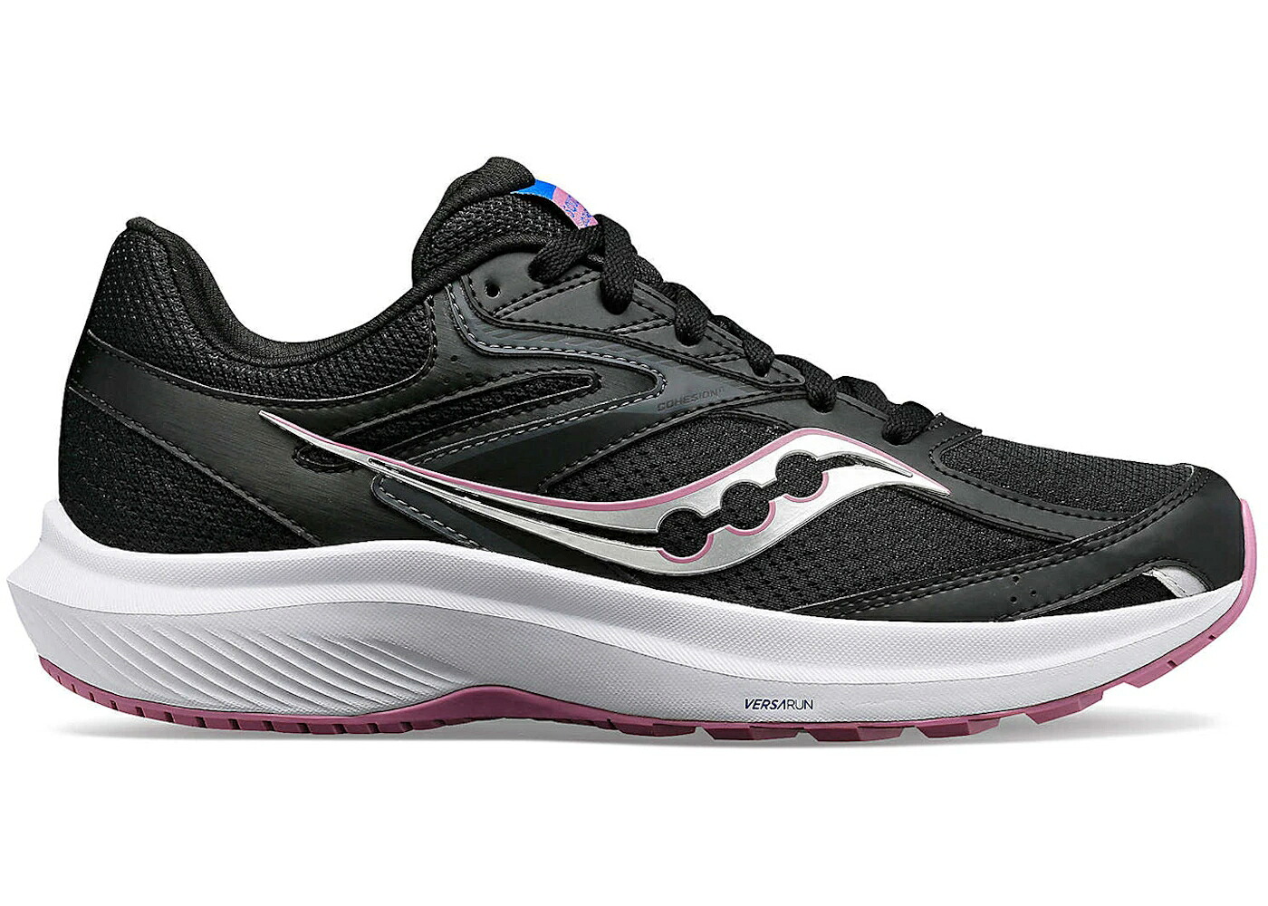サッカニー 黒色 ブラック WOMEN'S スニーカー レディース SAUCONY COHESION 17 BLACK ORCHID (WOMEN'S) / BLACK ORCHID|スニケス