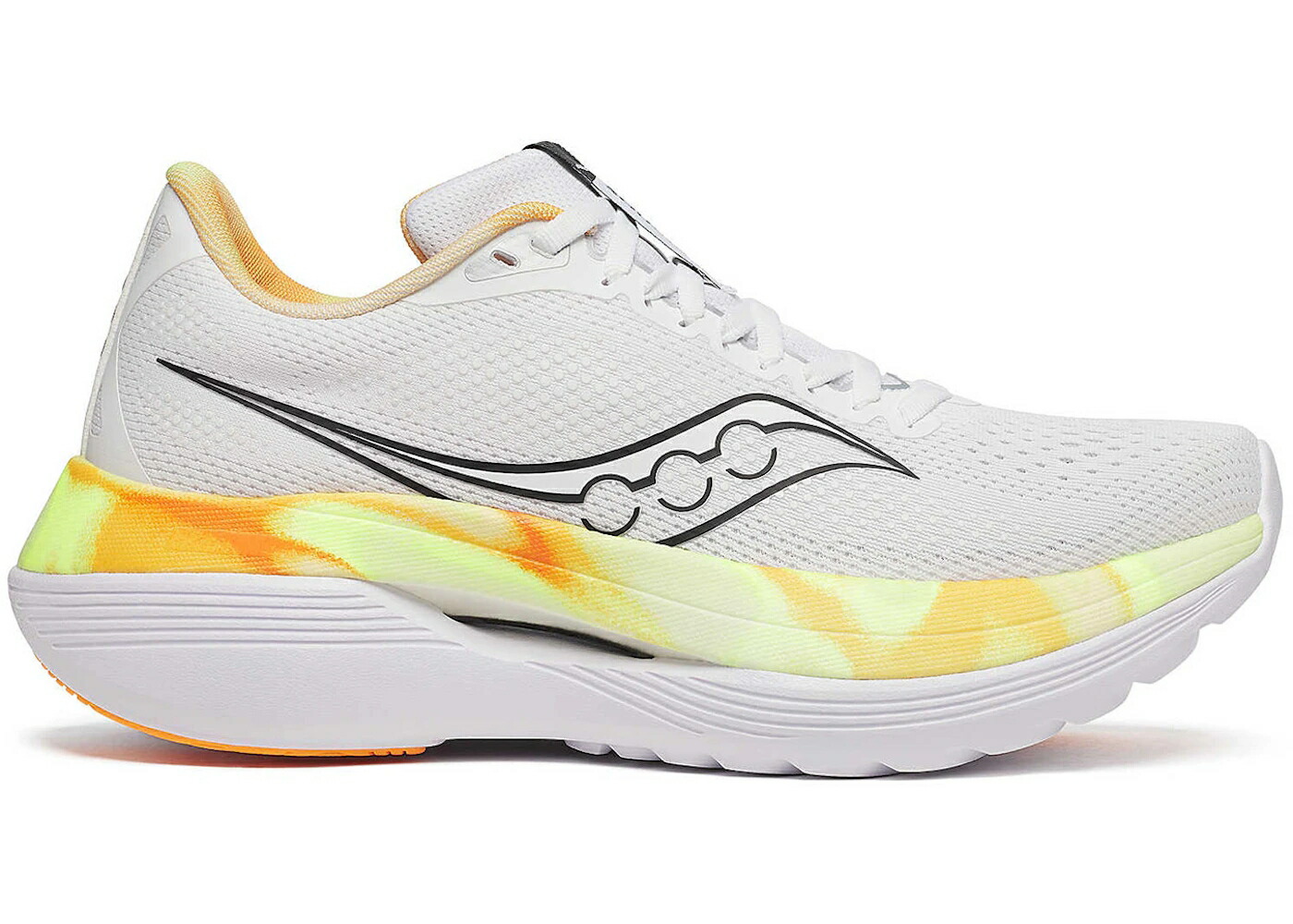 サッカニー トレーナー 白色 ホワイト 黒色 ブラック 黄色 イエロー 橙 オレンジ WOMEN スニーカー レディース SAUCONY ENDORPHIN TRAINER WHITE BLACK YELLOW ORANGE (WOMEN) / WHITE BLACK
