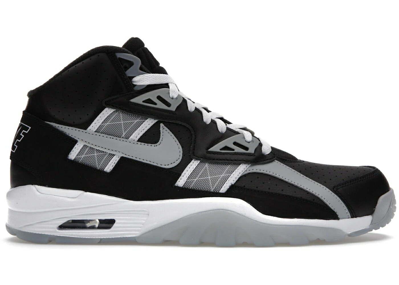 ナイキ トレーナー ハイ レイダース 黒色 ブラック 灰色 グレー クール エアトレーナー スニーカー メンズ NIKE AIR TRAINER SC HIGH RAIDERS (2022) / BLACK LIGHT SMOKE GREY COOL GREY 57,090円