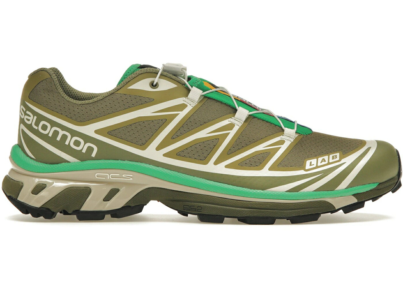 サロモン ディープ 緑 緑であること スニーカー メンズ SALOMON XT-6 DRIED HERB / DRIED HERB DEEP LICHEN GREEN スニーカー-メンズ靴