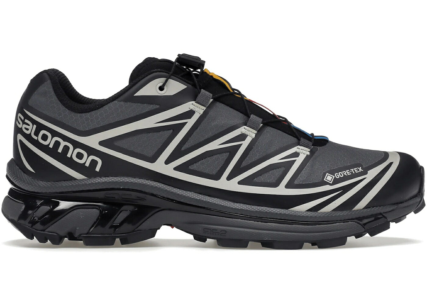 サロモン ゴアテックス 黒色 ブラック ルーナー ルナー スニーカー メンズ SALOMON XT-6 GORE-TEX BLACK LUNAR ROCK / BLACK EBONY LUNAR ROCK