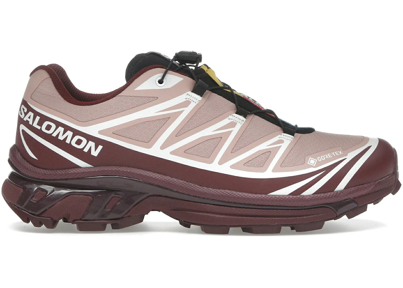 サロモン ゴアテックス サクラ色 黒いこと 黒いこと スニーカー メンズ SALOMON XT-6 GORE-TEX MAHOGANY ROSE TAWNY PORT / MAHOGANY ROSE TAWNY PORT BLACK