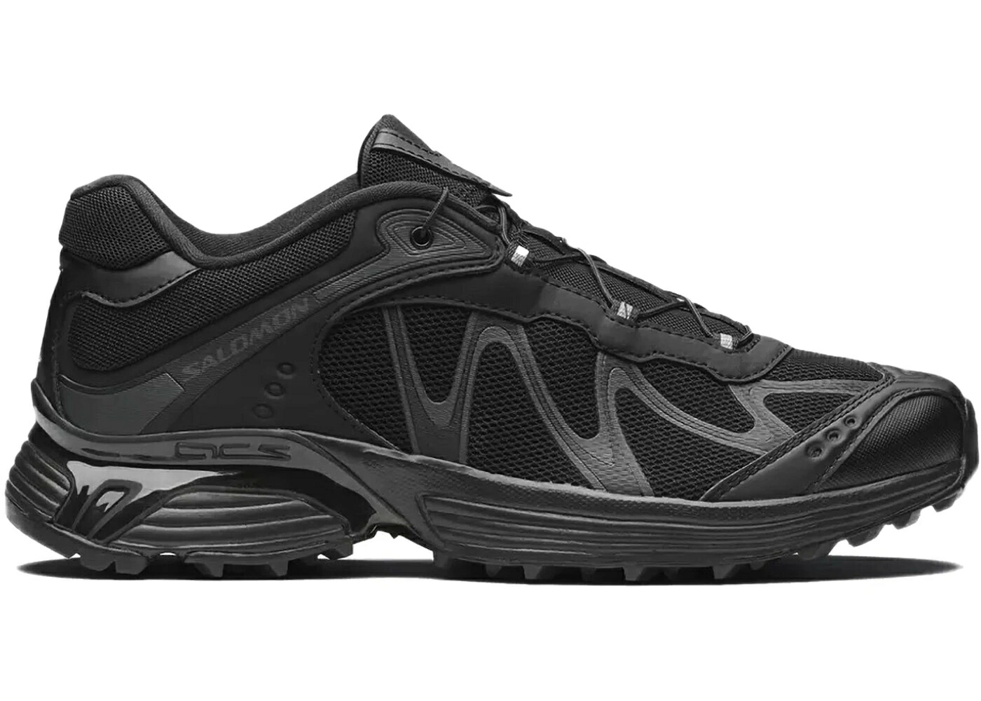 サロモン 黒いこと 黒いこと スニーカー メンズ SALOMON XT-WHISPER BLACK ASPHALT / BLACK ASPHALT
