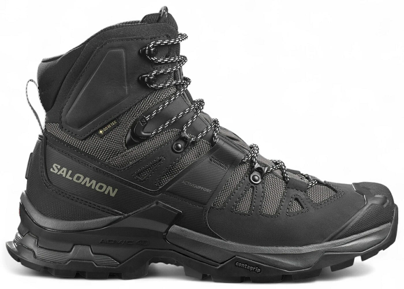 サロモン ゴアテックス 黒色 ブラック スニーカー メンズ SALOMON QUEST 4 GORE-TEX MAGNET BLACK QUARRY / MAGNET BLACK QUARRY