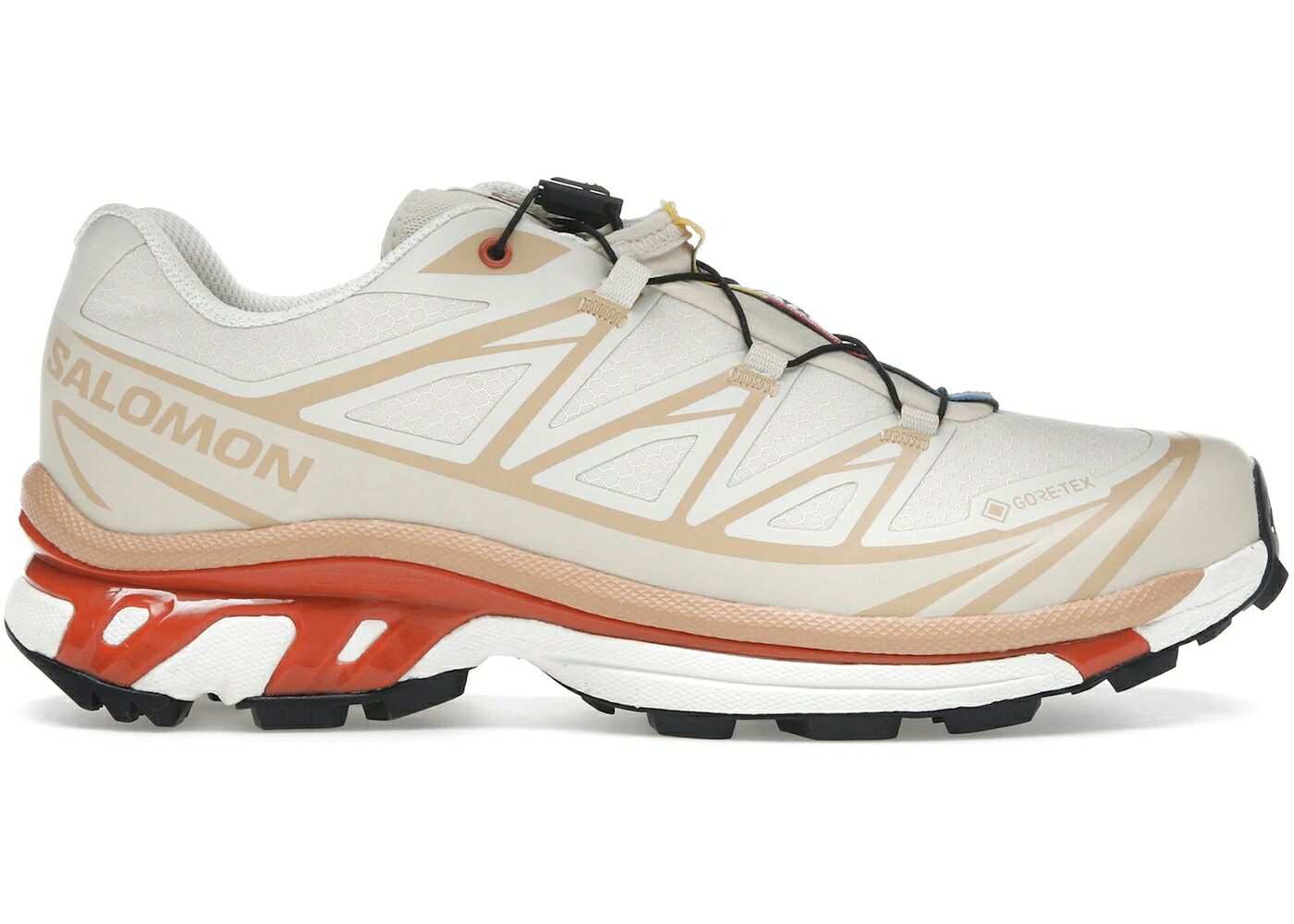 サロモン ゴアテックス スニーカー メンズ SALOMON XT-6 GORE-TEX ALMOND MILK SOFT CLAY / ALMOND MILK SOFT CLAY OCHRE