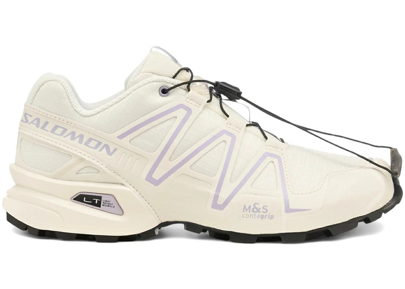 サロモン 黒色 ブラック スニーカー メンズ SALOMON SPEEDCROSS 3 VANILA COSMIC / VANILA COSMIC BLACK