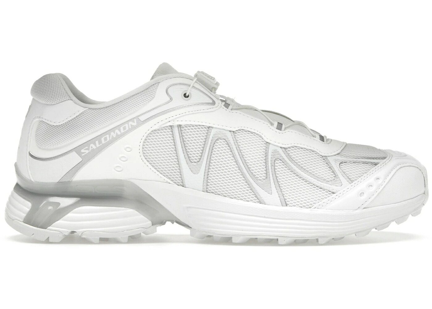 サロモン 白色 ホワイト ルーナー ルナー 銀色 シルバー スニーカー メンズ SALOMON XT-WHISPER WHITE LUNAR ROCK / WHITE LUNAR ROCK FOOTWEAR SILVER