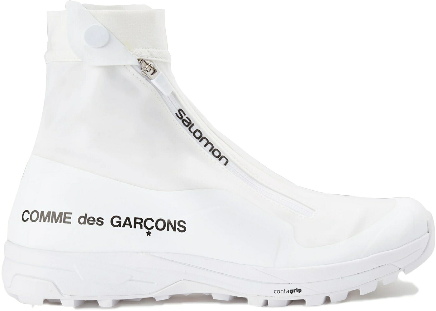 サロモン 白色 ホワイト 黒色 ブラック コムデギャルソン スニーカー メンズ SALOMON XA-ALPINE 2 COMME DES GARCONS WHITE / WHITE WHITE BLACK|スニケス
