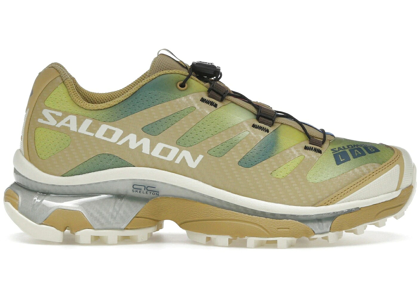 サロモン 黄色 イエロー スニーカー メンズ SALOMON XT-4 OG AURORA BOREALIS / SOUTHERN MOSS TRANSPARENT YELLOW